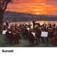 Sunset Orchestra sheet music cover